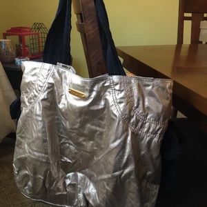 JUICY COUTURE Lightweight Gold Slouch Hobo Bag